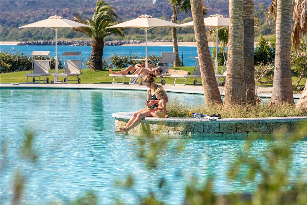 Hotel Club Saraceno - Tropický bazén, Arbatax, Sardinie