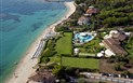 Baia di Nora - Letecký pohled, Pula, Sardinie