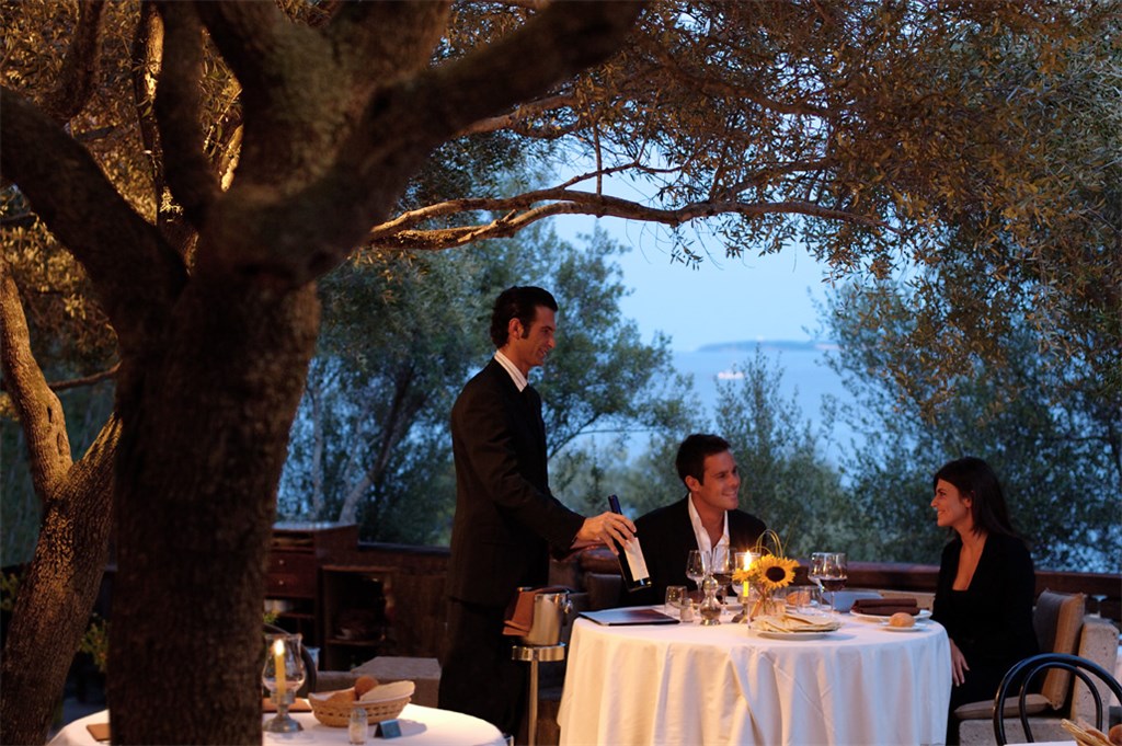 Restaurace GLI OLIVASTRI, Palau, Sardinie