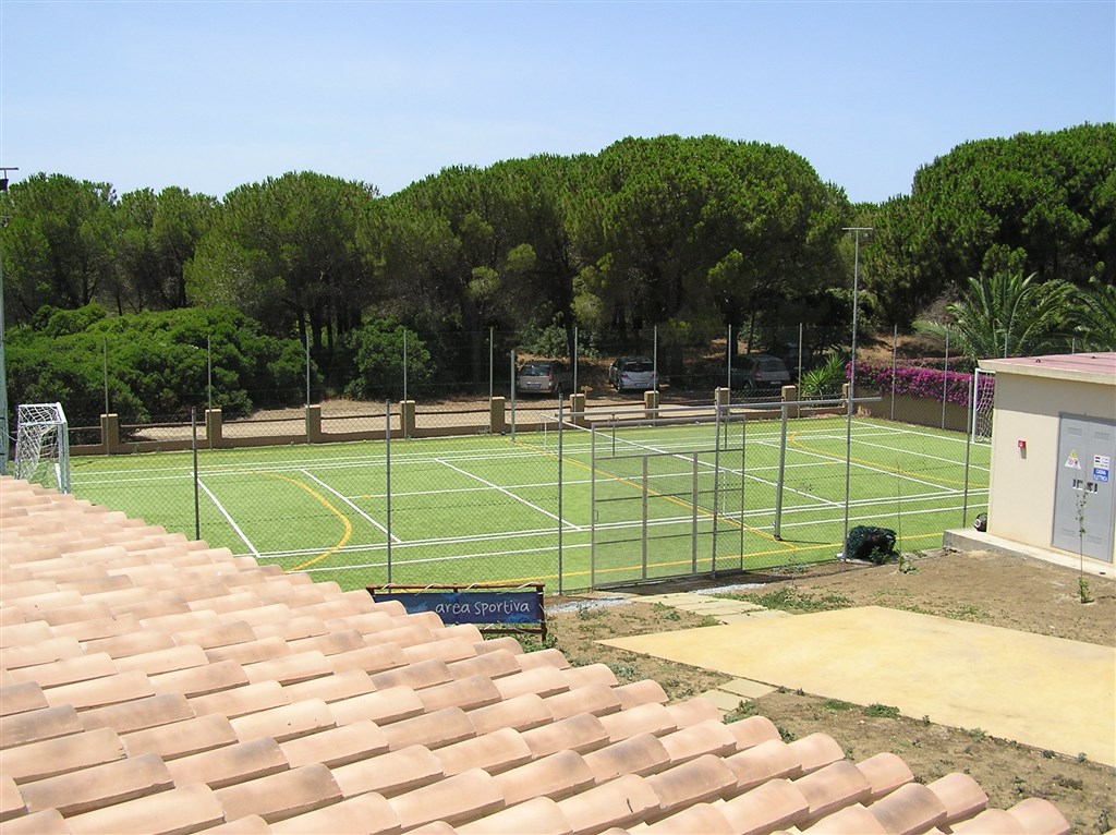 Fotbalové hřiště, Villasimius, Sardinia