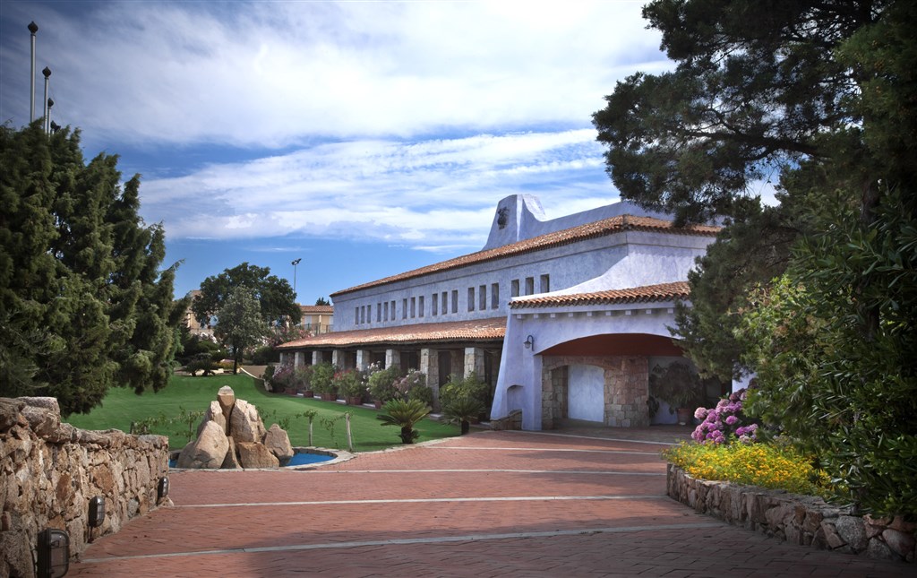 Konferenční centrum hotelu, Porto Cervo, Sardinie