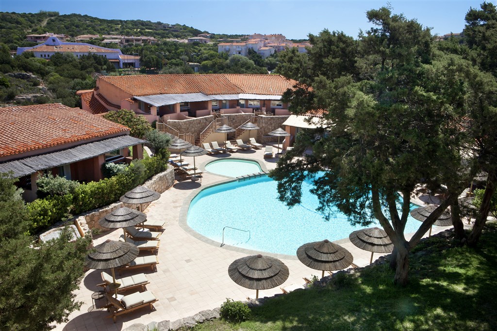 Bazén, Porto Cervo, Sardinie