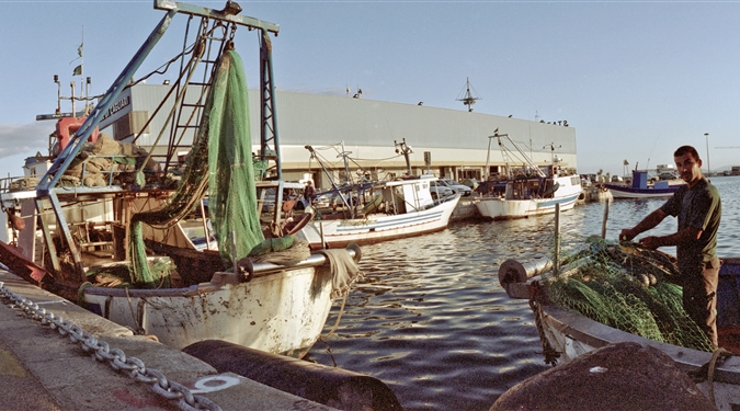 Cagliari rybáři