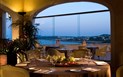 Colonna Resort - Vecere v restauraci Colonna, Porto Cervo, Costa Smeralda, Sardinie
