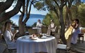 Capo d´Orso Hotel Thalasso & Spa - Snídaně za doprovodu harfy, Palau, Sardinie