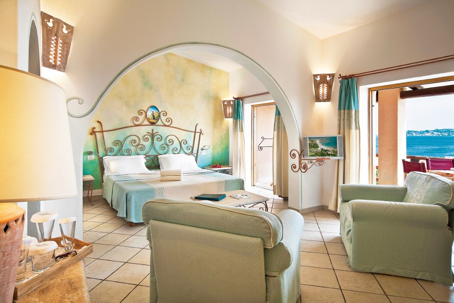 JUNIOR SUITE MIRTILLA s výhledem na moře  - Valle della Erica, Santa Teresa di Gallura, Sardinie