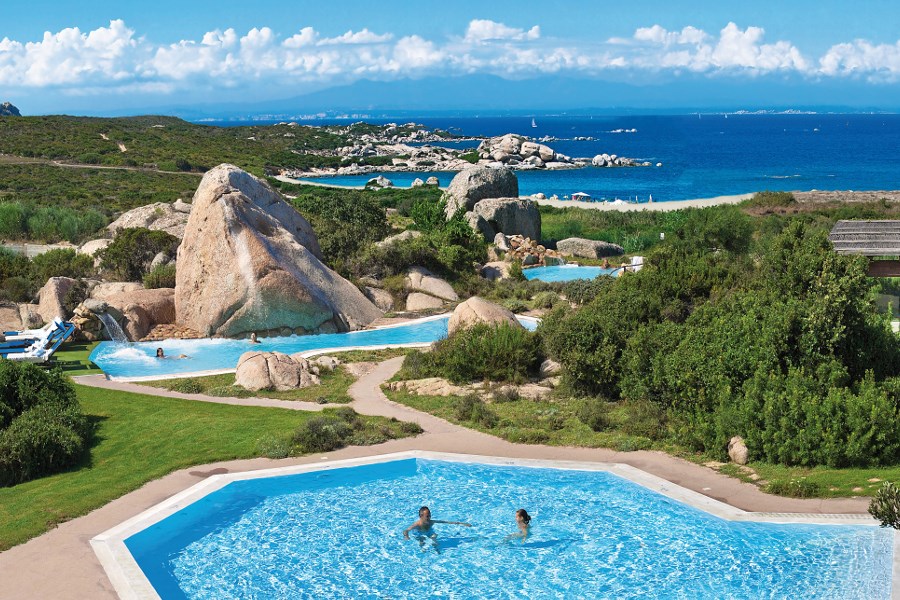 Bazény Thalasso&Spa, Santa Teresa di Gallura, Sardinie