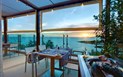 Smy Carlos V Wellness & Spa - Západ slunce z terasy restaurace, Alghero, Sardinie