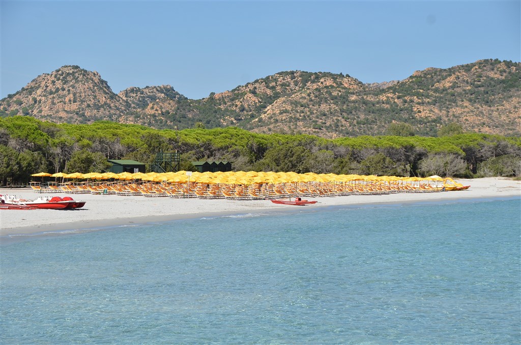 Pláž, Cala Ginepro di Orosei, Sardinie