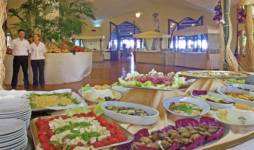 Centrální restaurace Telis - bufet, Arbatax, Sardinie