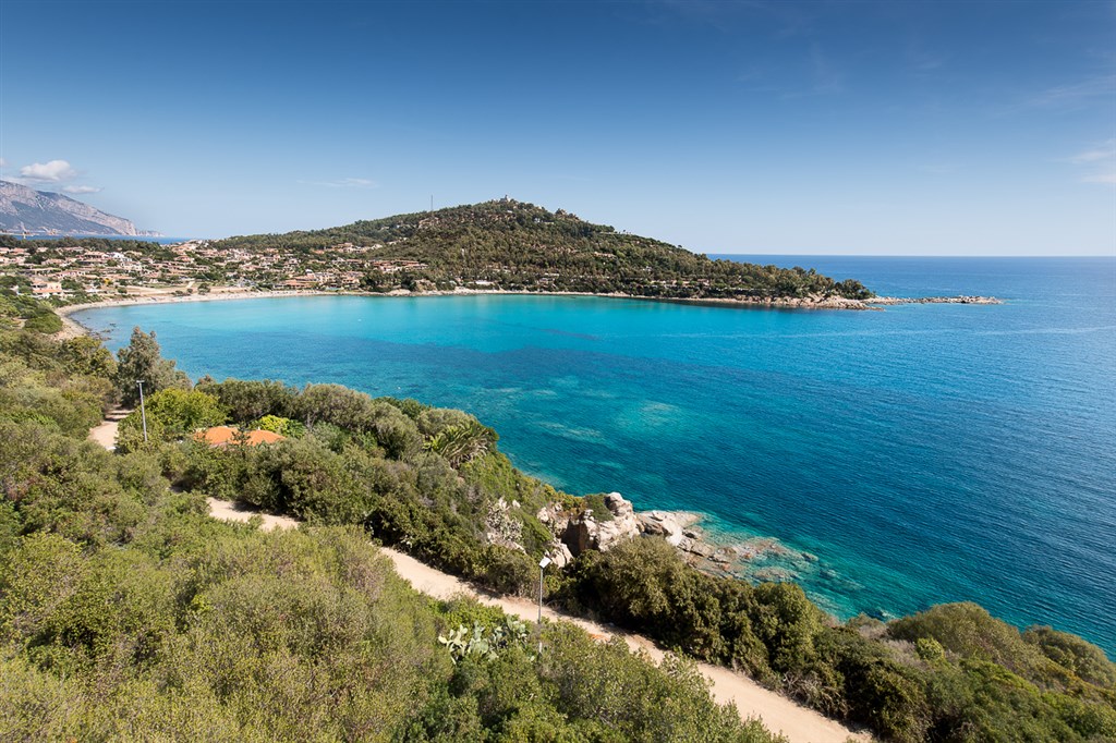 Baia di Porto Frailis, Arbatax, Sardinie