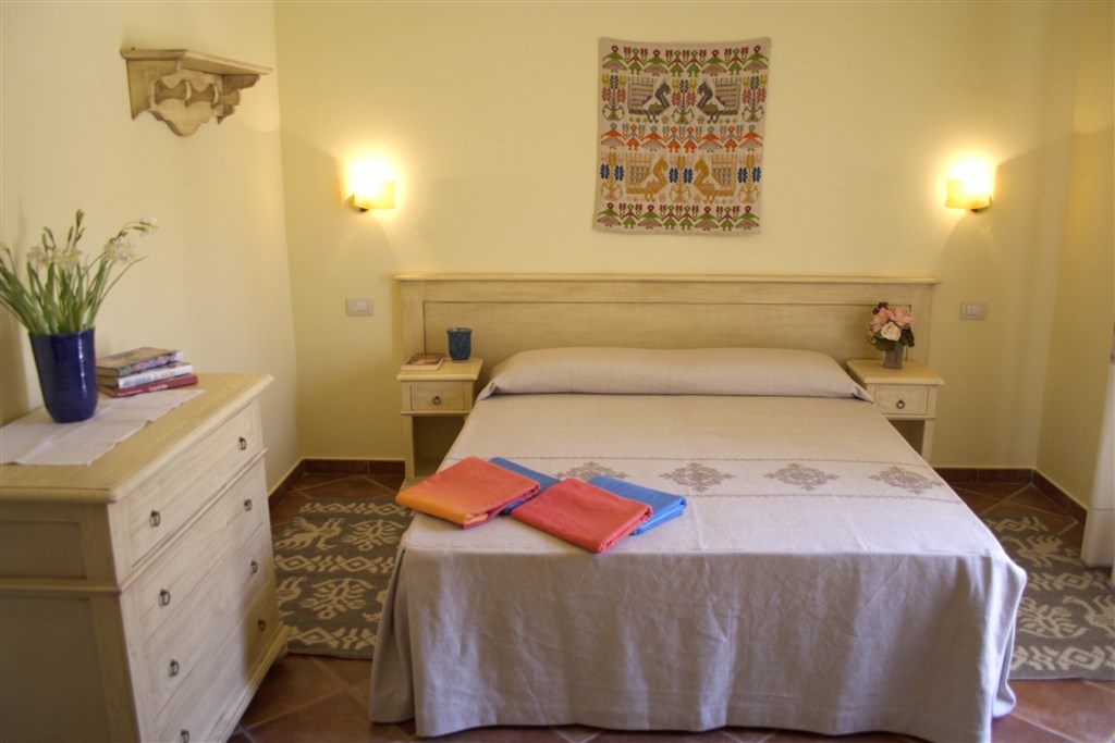 Manželská ložnice, Arbatax, Sardinie