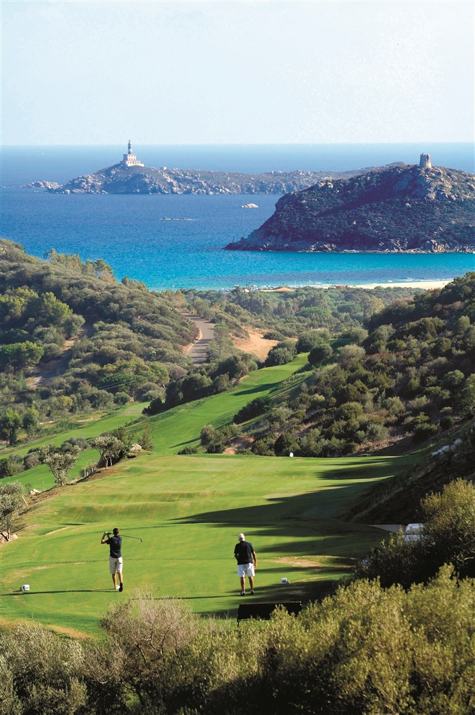 Golf, Villasimius, Sardinie
