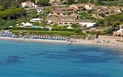 Baia di Nora - Letecký pohled, Pula, Sardinie