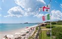 Baia di Nora - Hotelová pláž a zahrada, Pula, Sardinie