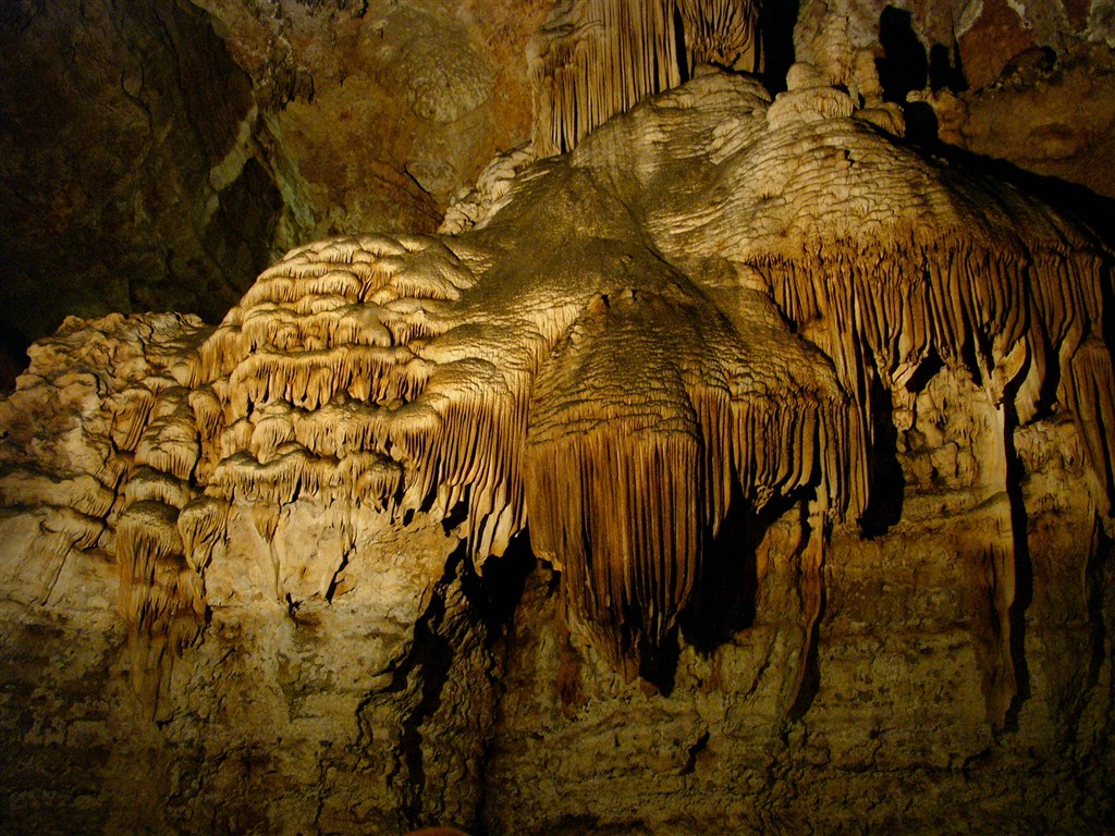 Mramorové jeskyně Su Marmuri, Sardinie