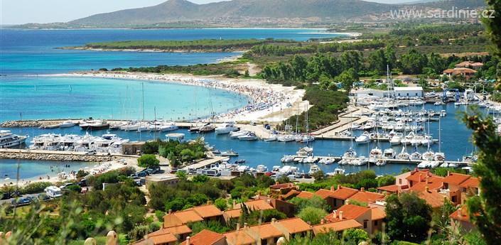 I Giardini di Porto Ottiolu - Pohled na přístav, Porto Ottiolu, Sardinie