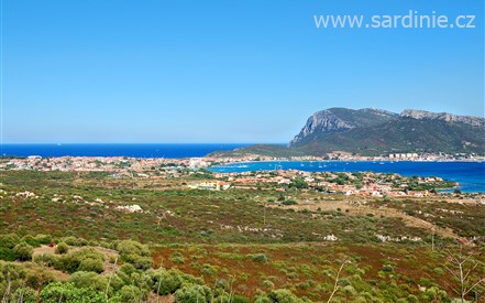 Golfo Aranci - pohled na záliv