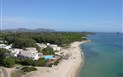 Flamingo Resort - Letecký pohled, Pula, Sardinie