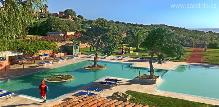 Colonna Country & Sporting Club - Mini klub s dětskými bazény,  Porto Cervo, Costa Smeralda, Sardinie
