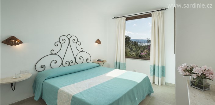 Il Mirto Residence - Ložnice, Cala Capra, Sardinie