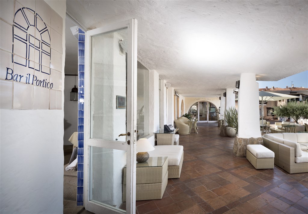 Bar Il Portico, Porto Cervo, Sardinie