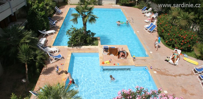 Residence Gli Eucalipti - Bazény, Alghero, Sardinia