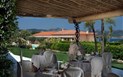 Pulicinu - Restaurace na terase, Costa Smeralda, Sardinie