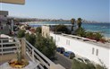 Residence Buganvillea - Výhled z balkonu u apartmánu BILO 6 s výhledem na moře (za příplatek), Alghero, Sardinie