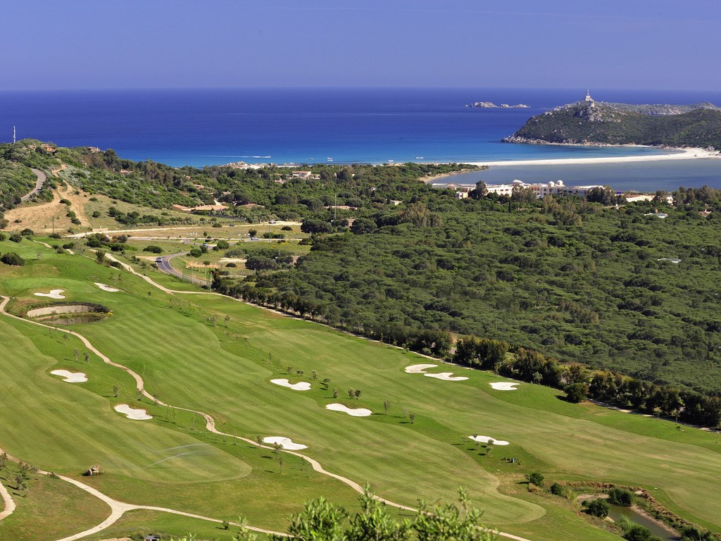 Golf Tanca, Villasimius, Sardinie