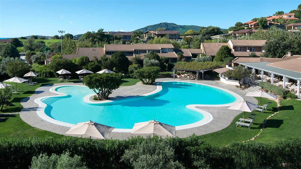 Chia Laguna Hotel Village - Bazén, Chia, Sardinie