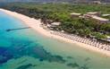 Forte Village Resort - Hotel Castello - Letecký pohled na pláž, Santa Margherita di Pula, Sardinie