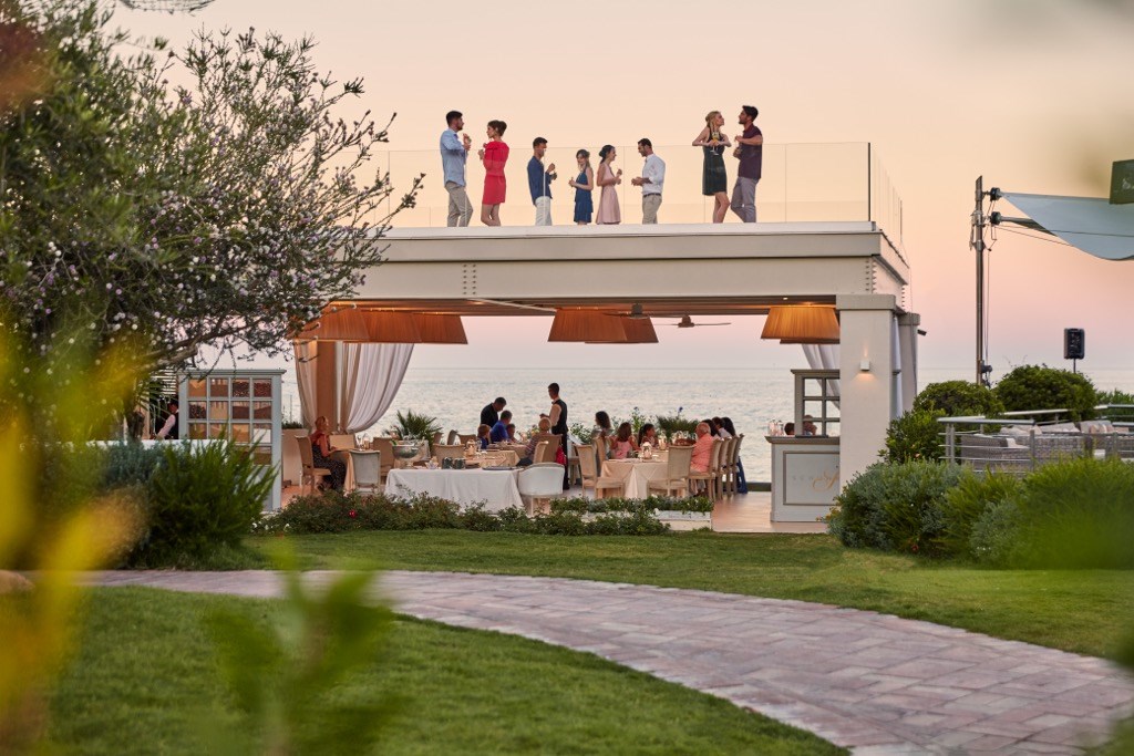 Alfons Schuhbeck restaurant, Santa Margherita di Pula, Sardinie