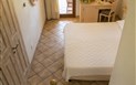 Blu Sant Elmo Beach Hotel - FAMILY ROOM pohled z patra, Castiadas, Sardinie