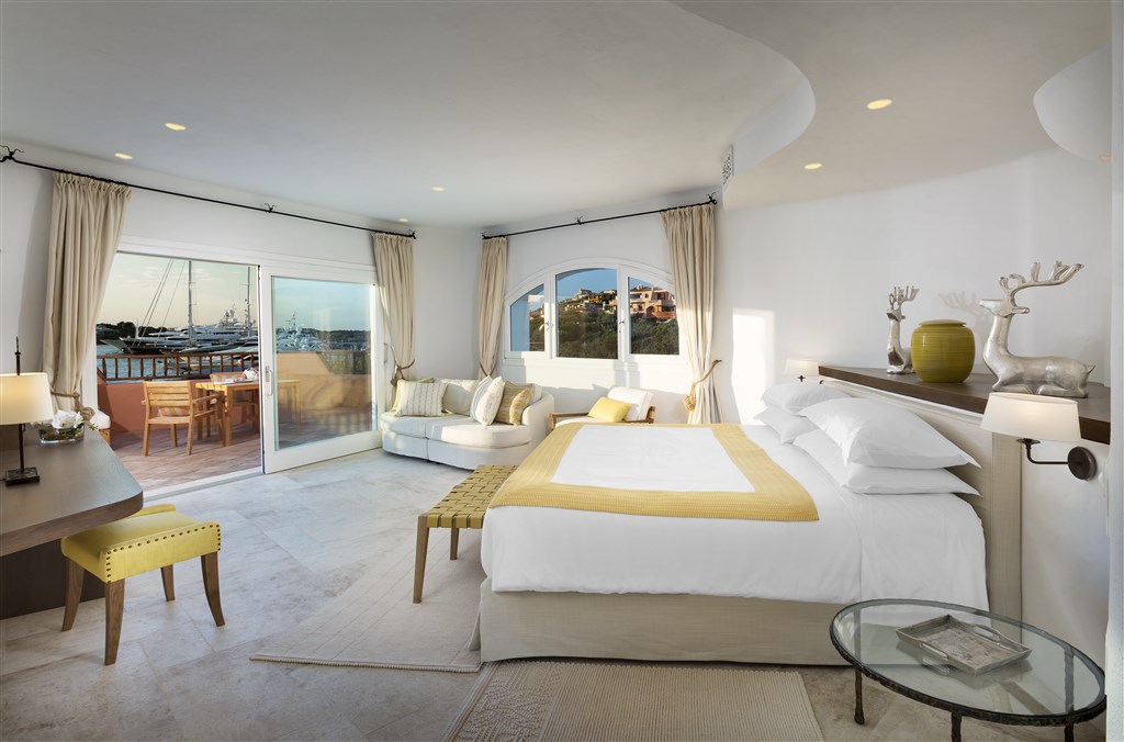 Prezidentské SUITE, Porto Cervo, Sardinie