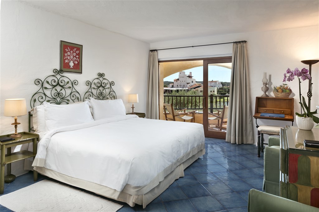 Pokoj SUPERIOR, Porto Cervo, Costa Smeralda, Sardinie