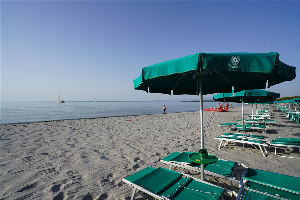 Pláž, Cala Liberotto, Sardinie