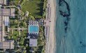 La Villa del Re - Adults only - Letecký pohled na hotel s bazénem a pláží, Costa Rei, Sardinie