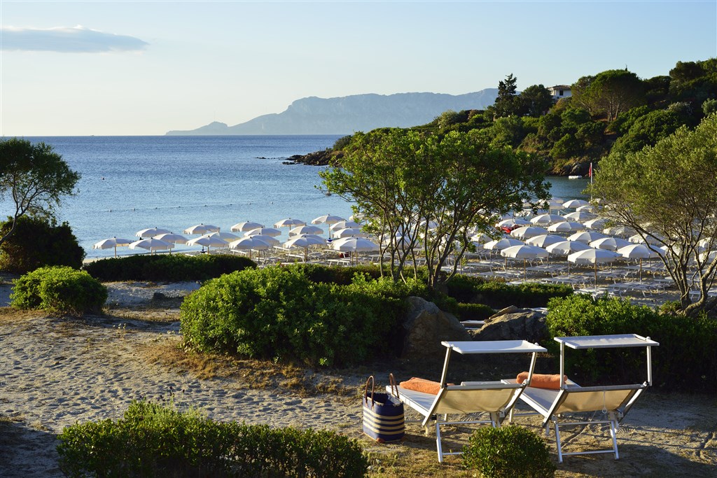 Výhled na moře, Golfo Aranci, Sardinie