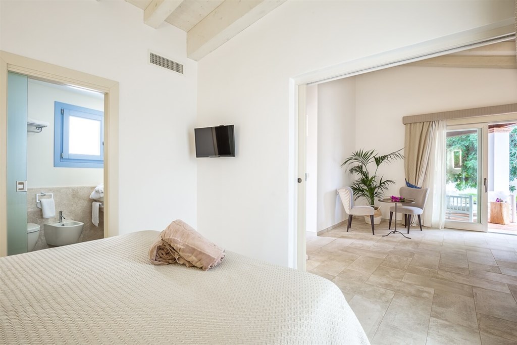 Ložnice JUNIOR SUITE, Cardedu, Sardinie