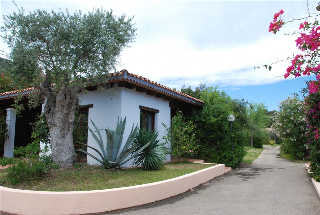 Samostatně stojící hotelové pokoje, Marina di Cardedu, Sardinie