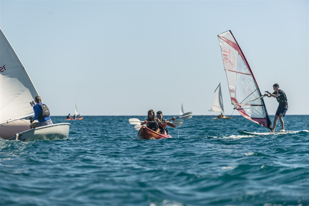 Vodní sporty, Marina di Cardedu, Sardinie