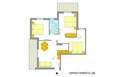 Residence Gli Eucalipti - Nákres apartmánu QUADRILO 8, Alghero, Sardinia
