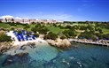 Colonna Resort - Pláž, Porto Cervo, Costa Smeralda, Sardinie