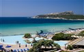 Colonna Grand Hotel Capo Testa - Výhled na bazén a moře, Capo Testa - Santa Teresa, Sardinie