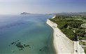 Lanthia Resort - Pohled na pláž, Santa Maria Navarrese, Sardinie