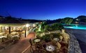 Colonna Country & Sporting Club - Noční pohled na bar a bazén, Porto Cervo, Costa Smeralda, Sardinie